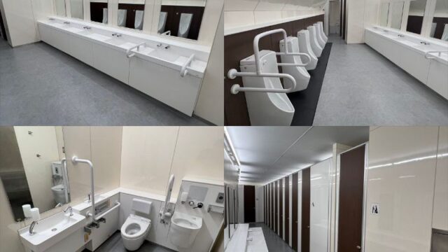 大さん橋国際客船ターミナルトイレ改修工事その2(建築工事)