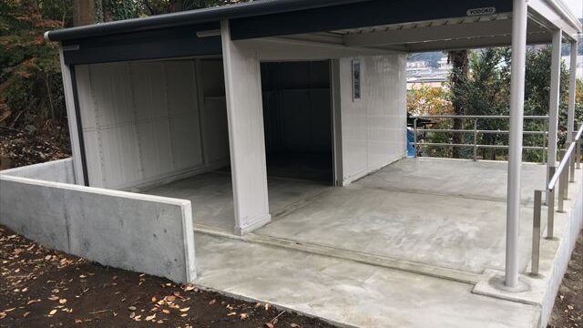 東寺尾ふれあい樹林愛護会倉庫新築工事