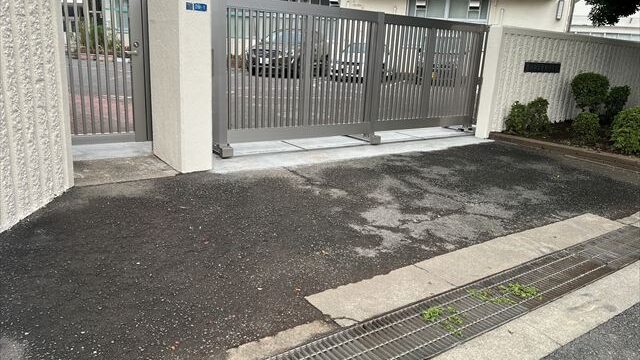 中田中学校門扉改修その他工事