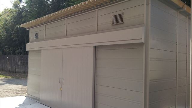 今井小学校体育倉庫改築工事