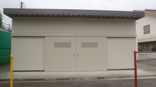 文庫小学校体育倉庫改築工事