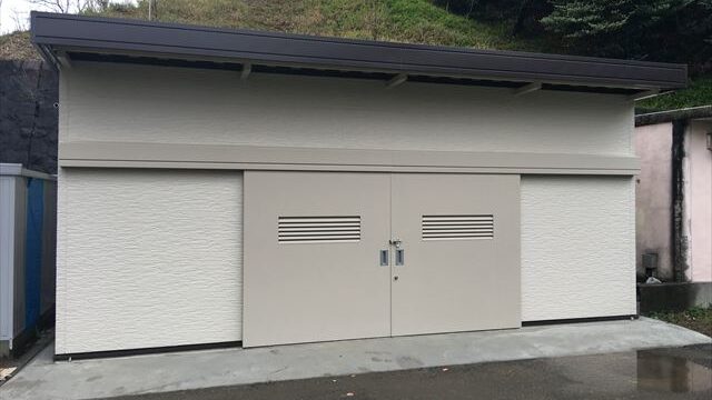 永田中学校体育倉庫改築工事