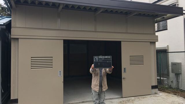 日吉南小学校体育倉庫改築工事