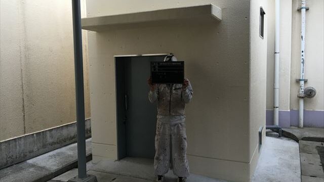 太尾小学校プロパン庫改築工事