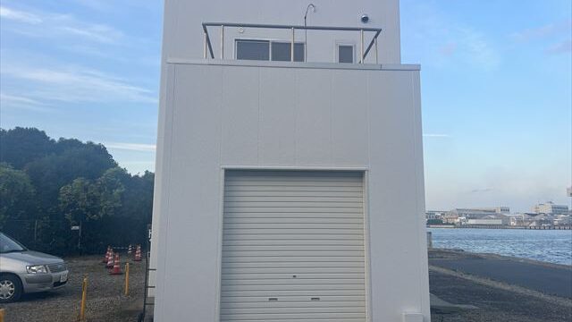 小型油槽船係留さん橋事務所外壁等改修工事