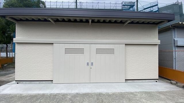 西本郷中学校屋外倉庫改築その他工事